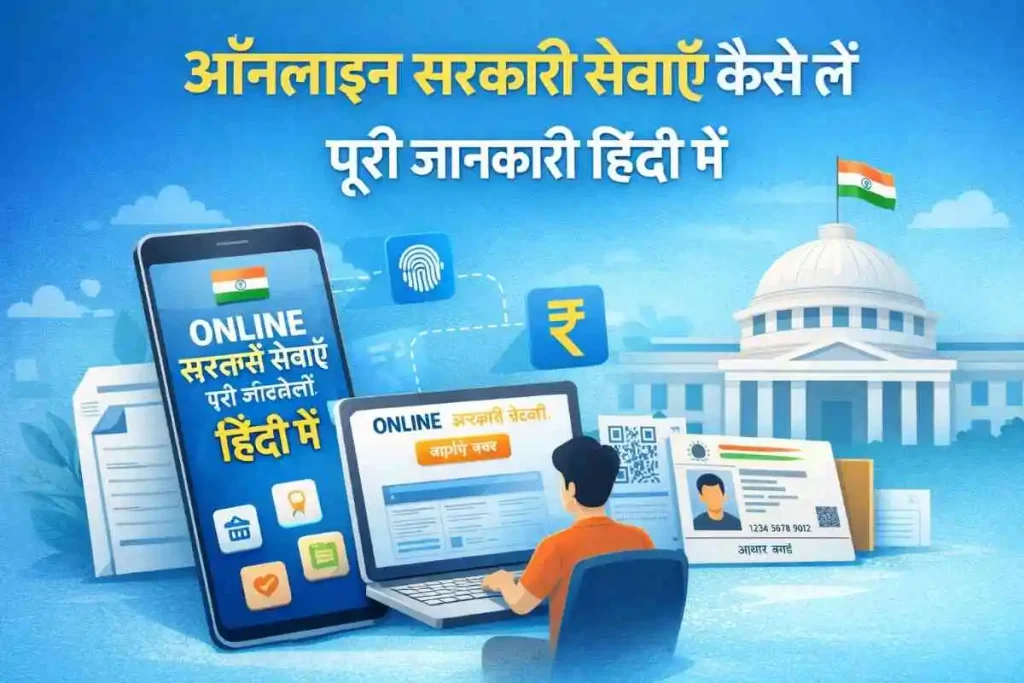 ऑनलाइन सरकारी सेवाएँ